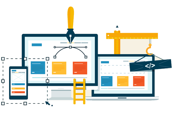 שדרוג, בניה והקמת אתרי אינטרנט